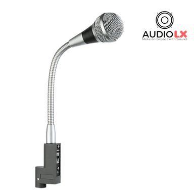 AGN-500 - Ahuja PA Gooseneck Microphone - Audiolx