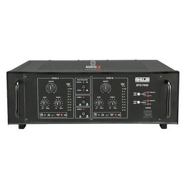BTZ-7000 - 700 WATTS Ahuja 2 Zone PA Power Amplifier - Audiolx