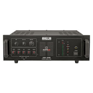 UBA-500M - Ahuja 500 Watts DJ & Pa Power Amplifier - Audiolx