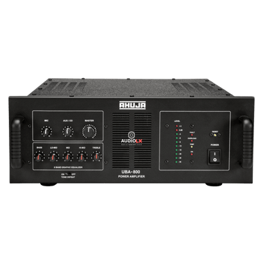 UBA-800 - Ahuja 800 Watts DJ & Pa Power Amplifier - Audiolx