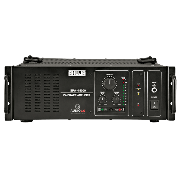 SPA-15000 - Ahuja 1500 Watts High Wattage PA Power Amplifier - Audiolx
